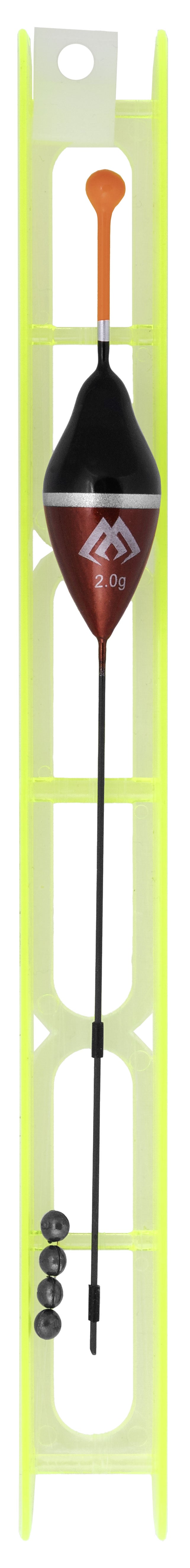Mikado Pose - Set - 038 - 1.0g / Schnur: 0.12/0.10mm - Haken: 16 - 1 Set.