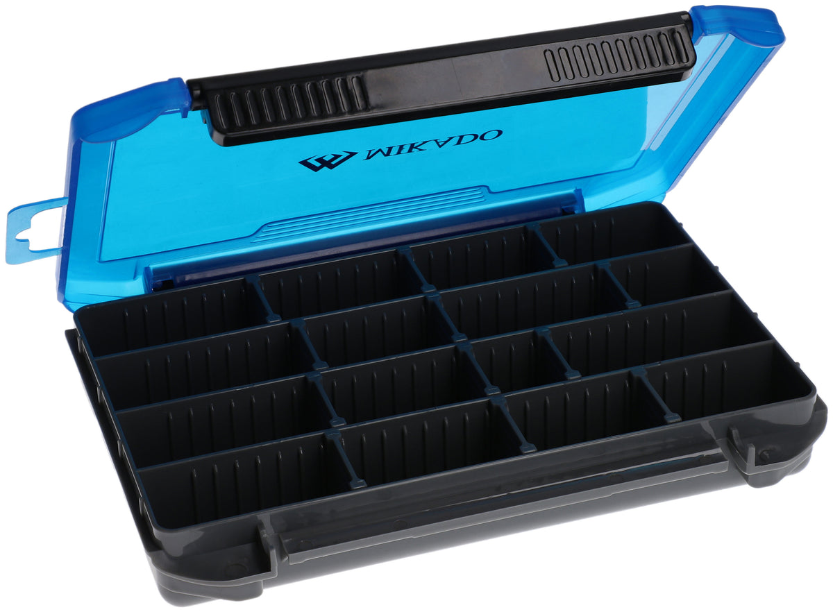 Mikado Box - Mit Teiler Uac-H1902 - (20,5x15,5x3,5cm) - Größe M - Blau - 1 Stk.