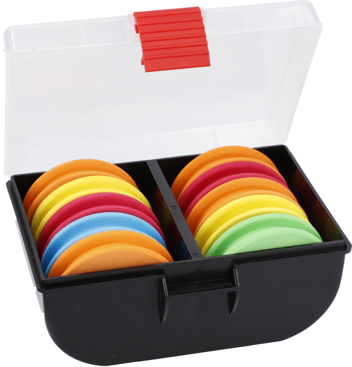 Mikado Box - Rig Box With Foam Discs (15.5x12x7cm) - 1 pcs.