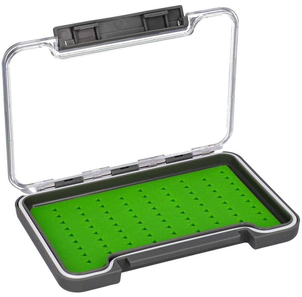 Mikado Box - Fliegenfischen 137x95x16mm - Grau - 1 Stk.