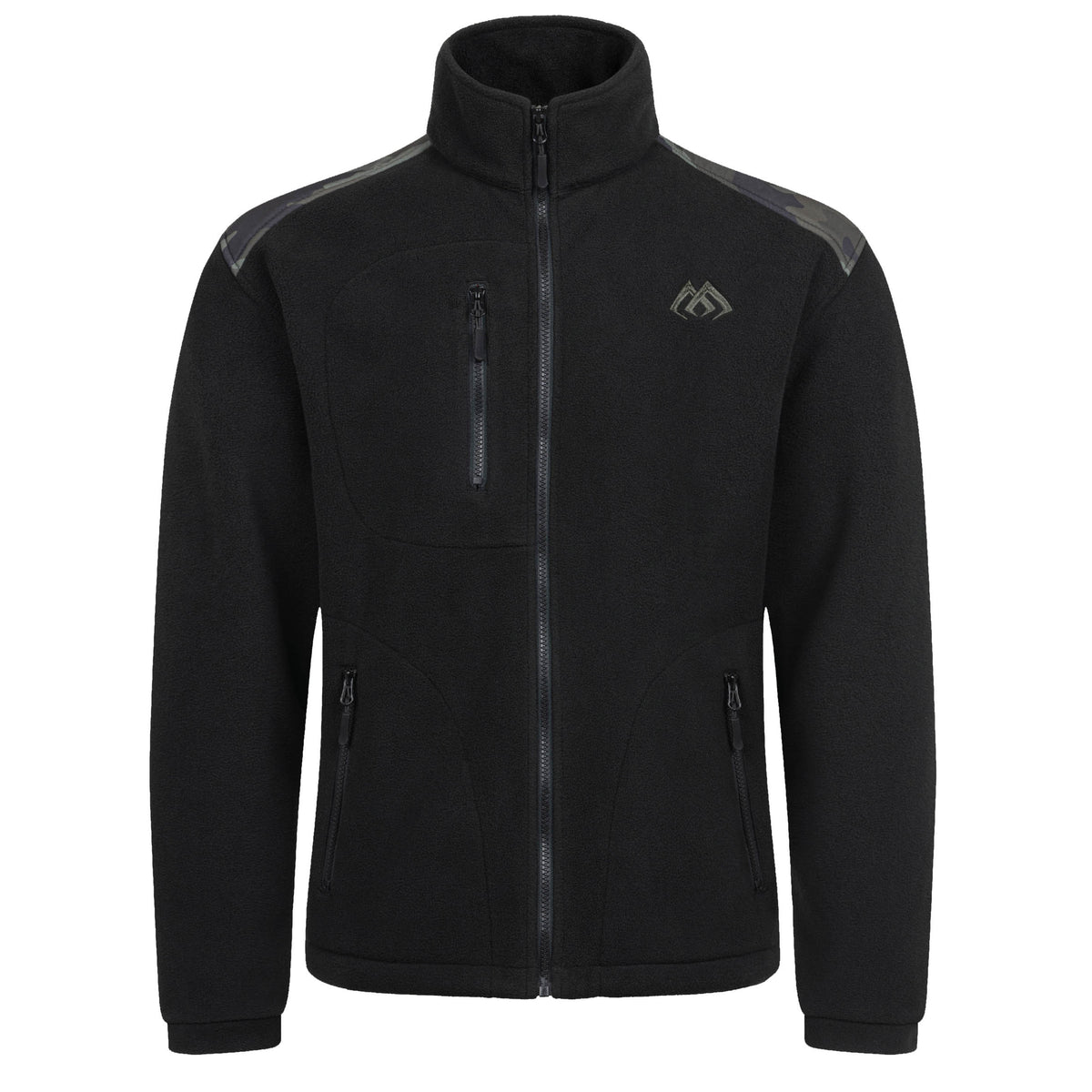 Mikado Fleecejacke - Camo Fleece Jacket - Größe M - 1 Stk.