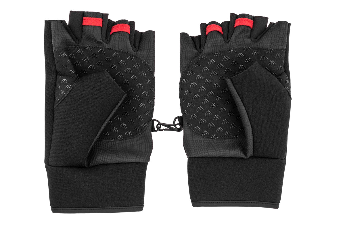 Mikado Handschuhe - Neopren Fingerlos Größe L - Schwarz - 1 Set