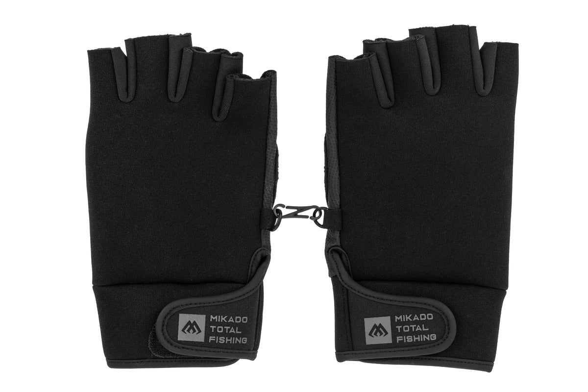 Mikado Handschuhe - Neopren Fingerlos Größe Xxl - Schwarz - 1 Set