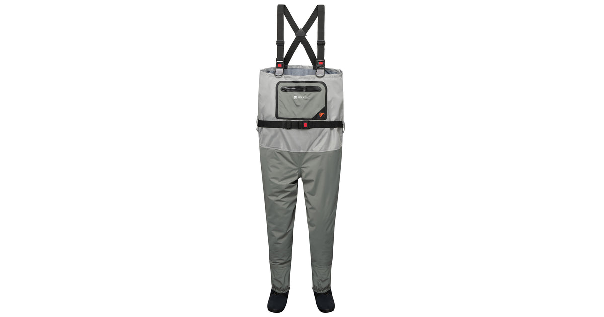 Mikado Wathosen - Atmungsaktiv Mit Neopren-Socken - Größe S - 1 Satz