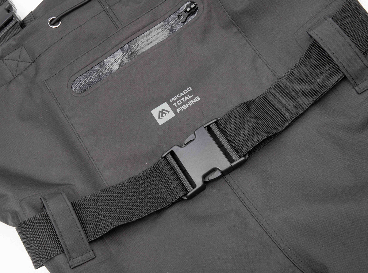 Mikado Wathose - Black Basic - UMS08 - Größe 41 - 1 Set.