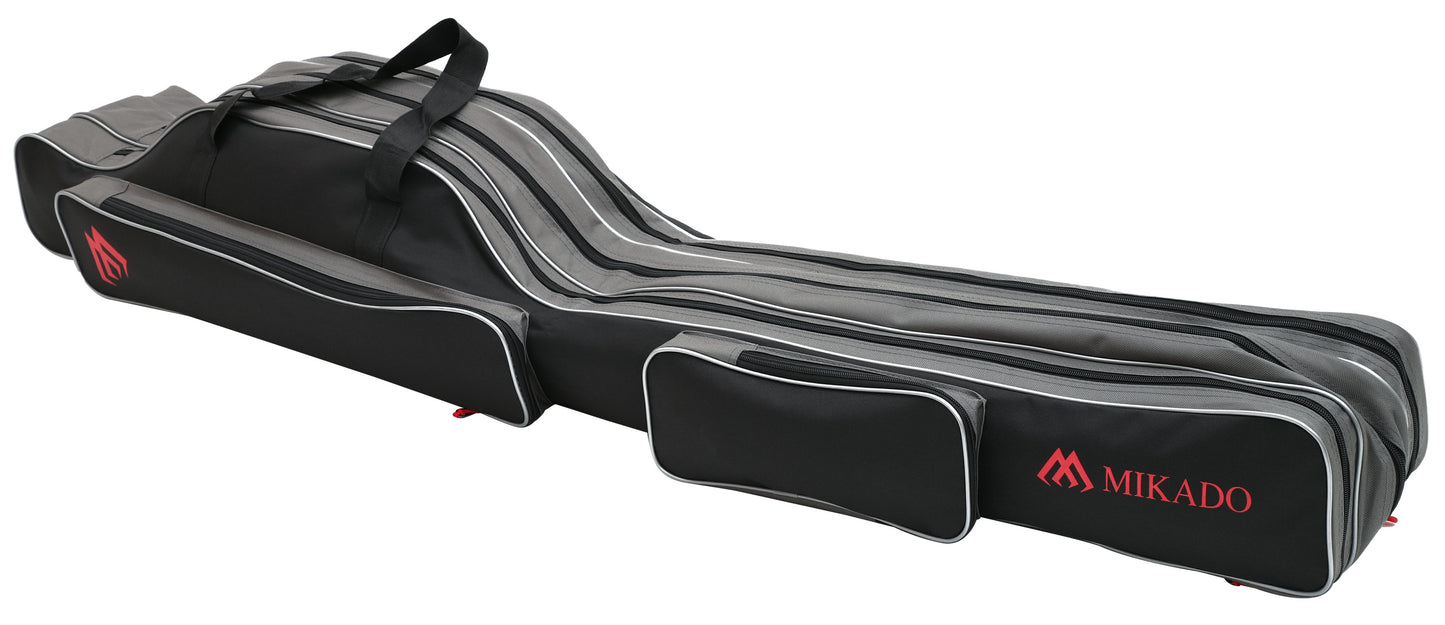 Mikado Reisetasche - Für Ruten - 3 Fächer 100cm Schwarz - 1 Stk.