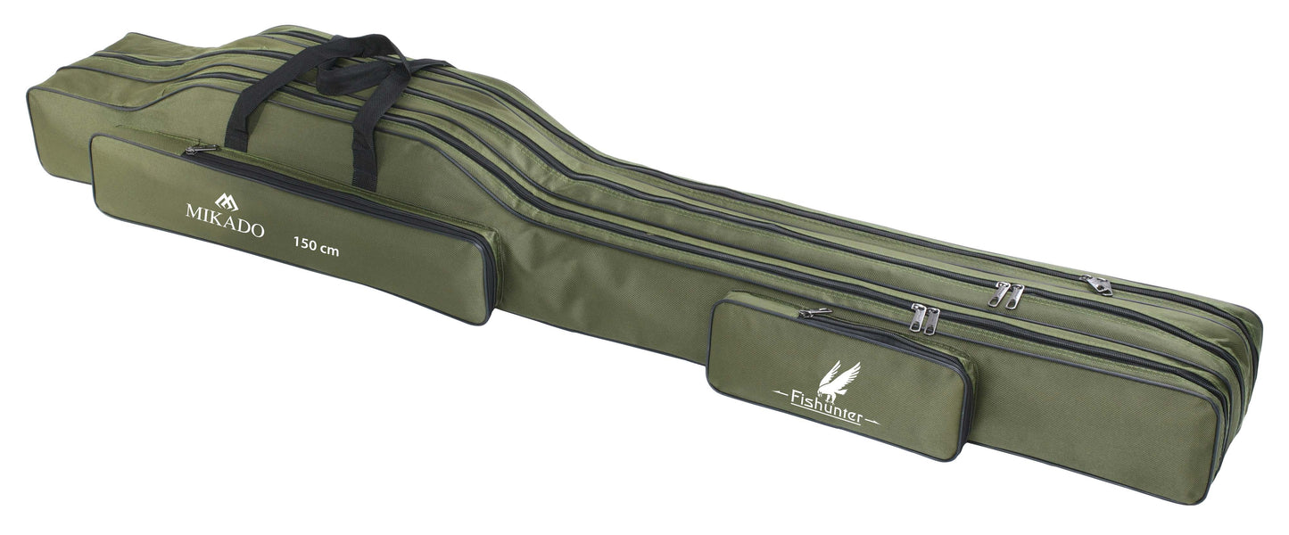 Mikado Rutenfutteral - 3 Fächer 150cm - Grün - 1 Stk.