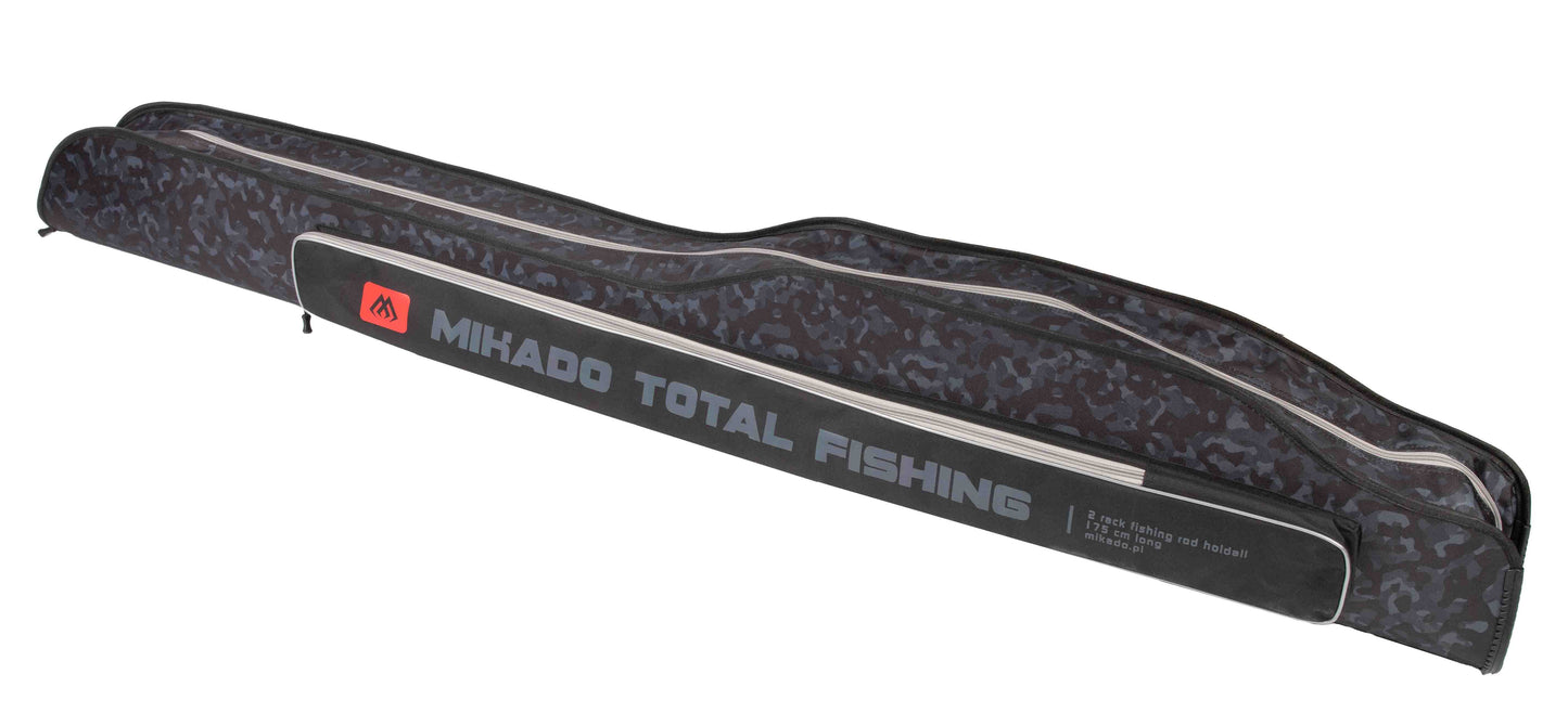 Mikado Rutentasche - Black Camo Für 3 Ruten 175cm - Hart - 1 Stk.