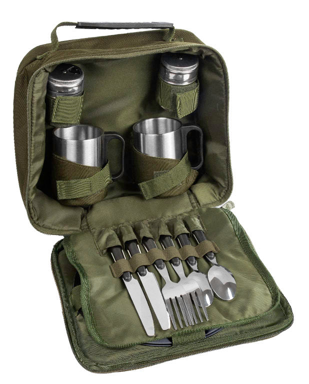 Mikado Tasche - Enclave Deluxe Dinner Set - Geschirrset Doppelt (26X26x11cm) - 1 Stk.