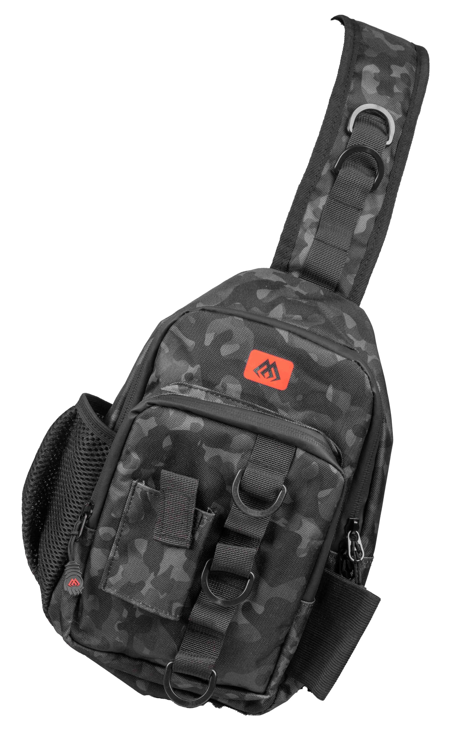 Mikado Rucksack - Sling Bag Small Black Camo (29x18x10 cm) - 1 Stk.