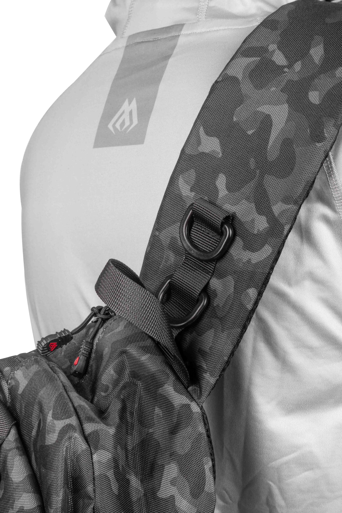 Mikado Rucksack - Sling Bag Large Black Camo (39x24x9 cm) - 1 Stk.