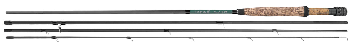 Mikado Rute - Fly Fishing Fly Mlx Ii Nymph 10' / #4 (4-teilig) - 1 Stk.
