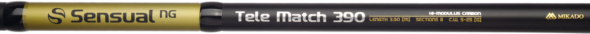 Mikado Rute - Sensual Ng Tele Match 390 c.w. 5-25g (8 sec.) - 1 Stk.