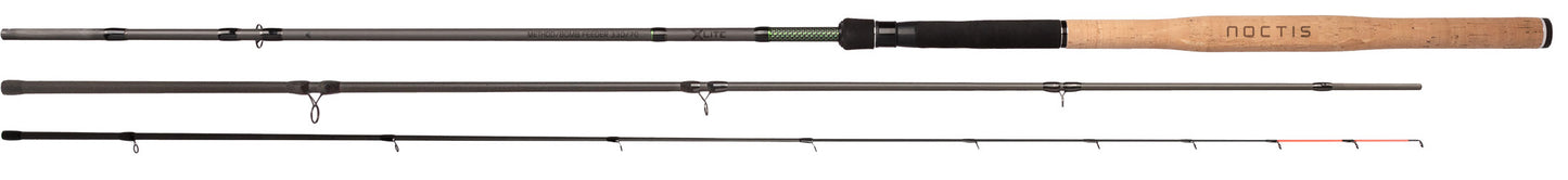 Mikado Rute - Noctis X Lite METHOD/BOMB Feeder 300 c.w. Up To 70g (2+3 sec.) - 1 Stk.