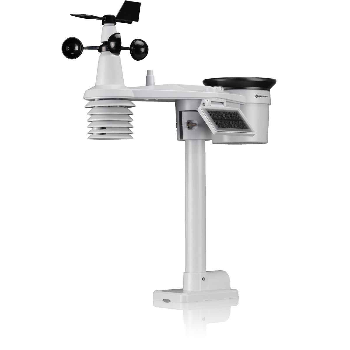 BRESSER Profi WLAN-Wetterstation 7-in-1 mit Lichtintensität- und UV-Messung