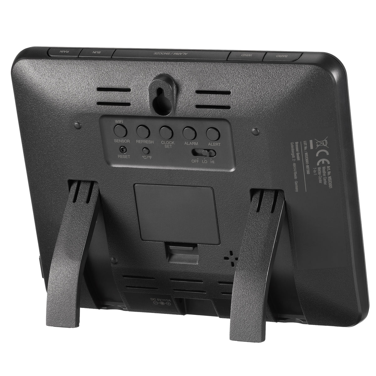 BRESSER Profi WLAN-Wetterstation 7-in-1 mit Lichtintensität- und UV-Messung