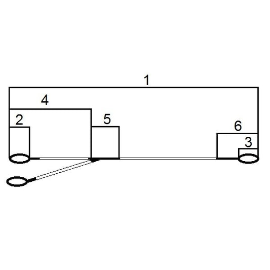 Compoundkabel - Sonderanfertigung Yoke Split Kabel II