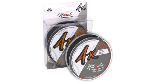 Mikado Geflochtene Schnüre - Nihonto Fine Braid - 0.25mm/20.9kg/15m - Schwarz - 1 Spule