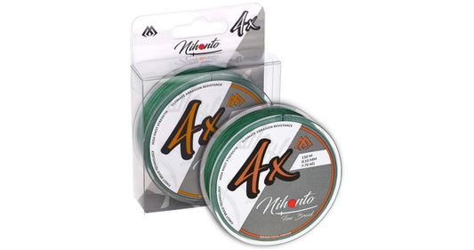 Mikado Geflochtene Schnüre - Nihonto Fine Braid - 0.30mm/29.6kg/15m - Grün - 1 Spule