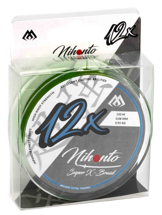 Mikado Geflochtene Schnüre - Nihonto Super X-Braid - - Dunkelgrün - 1 Spule