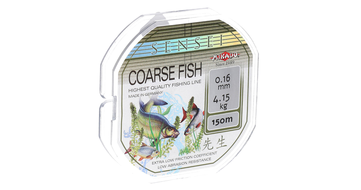 Mikado Schnur - Sensei Coarse Fish - 0.20mm/5.80kg/150m - 1 Spule