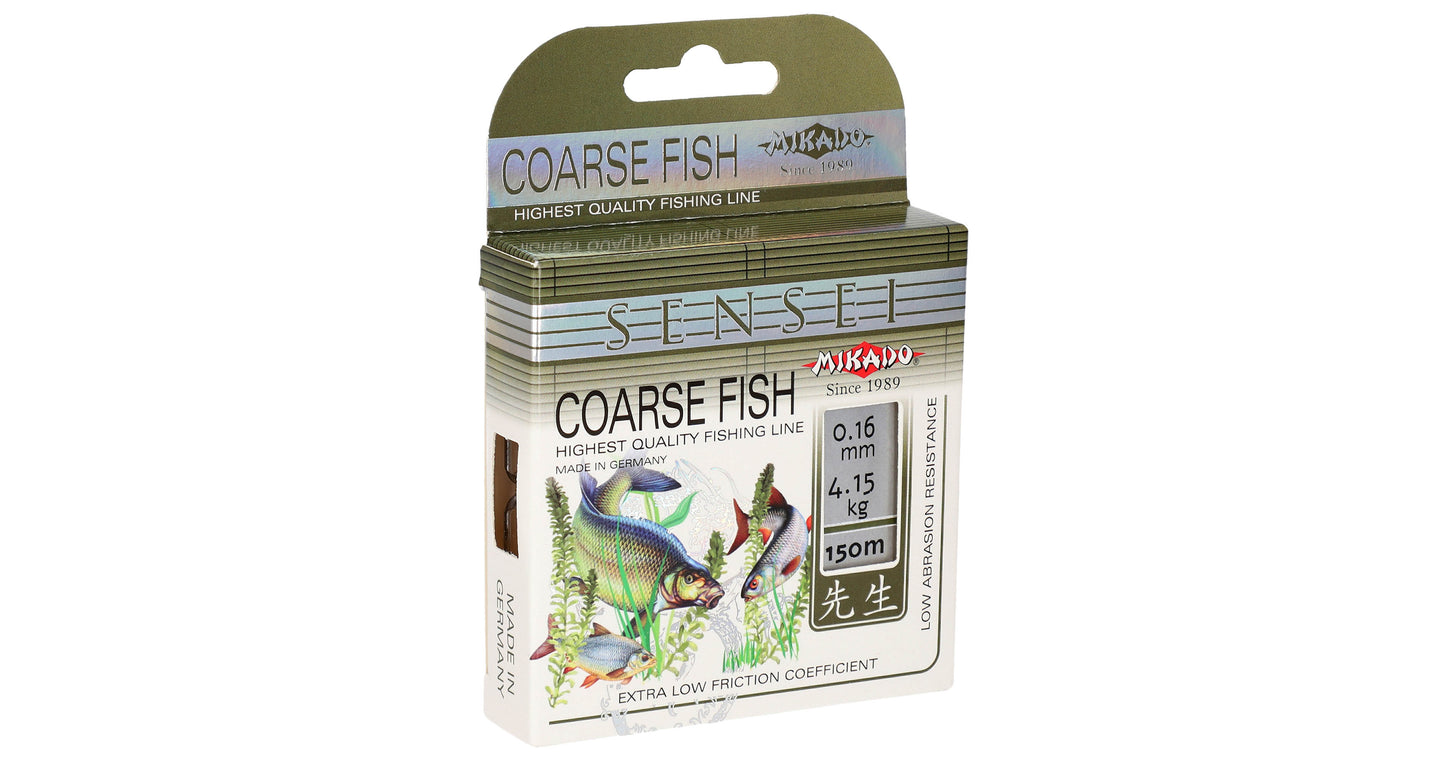 Mikado Schnur - Sensei Coarse Fish - 0.30mm/11.20kg/150m - 1 Spule