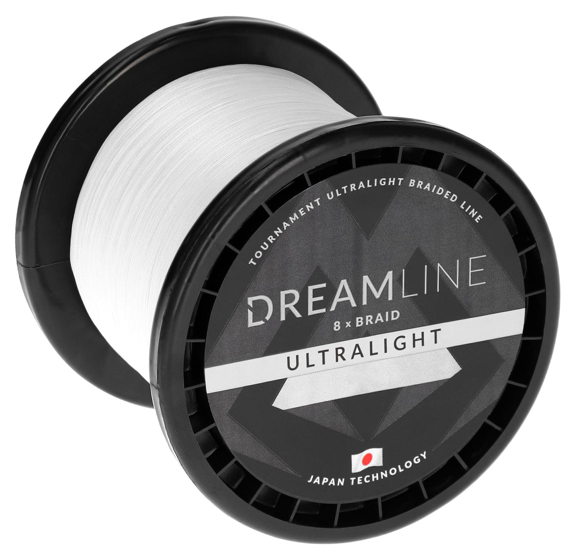 Mikado Geflochtene Schnüre - Dreamline Ultralight - 0.035mm/2.53kg/2100m - Weiss - 1 Spule