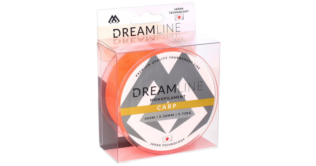 Mikado Schnur - Dreamline Carp - 0.40mm/16.56kg/600m - Fluo Orange - 1 Spule