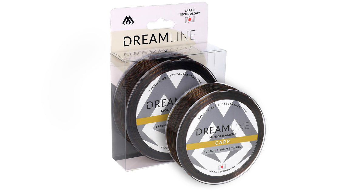 Mikado Schnur - Dreamline Carp - 0.38mm/14.30kg/1200m - Camouflage - 1 Spule