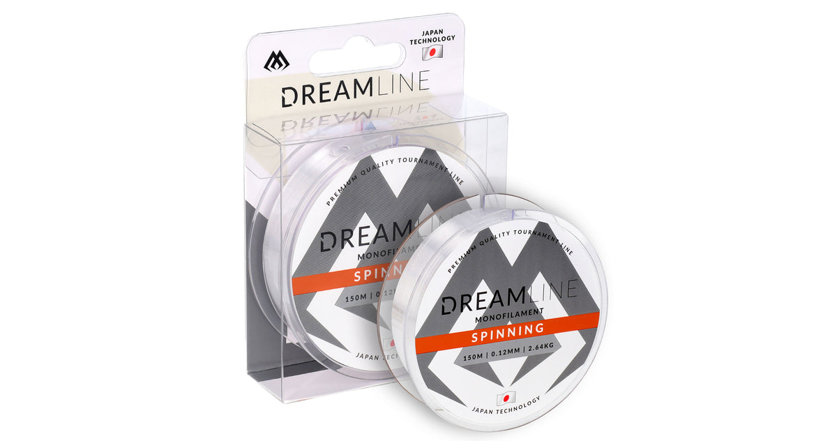 Mikado Schnur - Dreamline Spinning - 0.18mm/4.79kg/150m - Transparent - 1 Spule