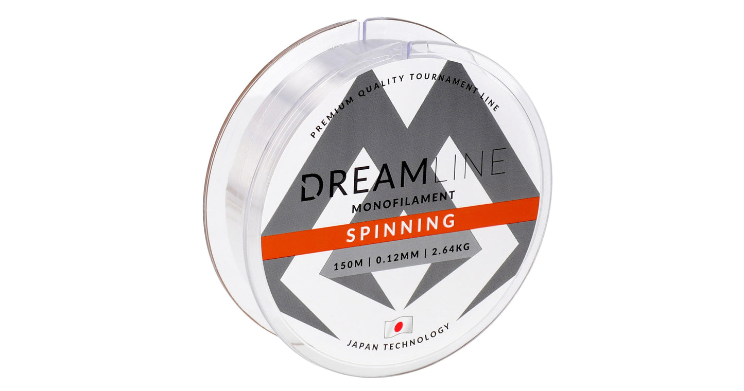 Mikado Schnur - Dreamline Spinning - 0.24mm/7.95kg/150m - Transparent - 1 Spule
