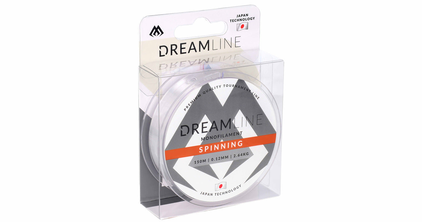 Mikado Schnur - Dreamline Spinning - 0.20mm/4.93kg/150m - Transparent - 1 Spule