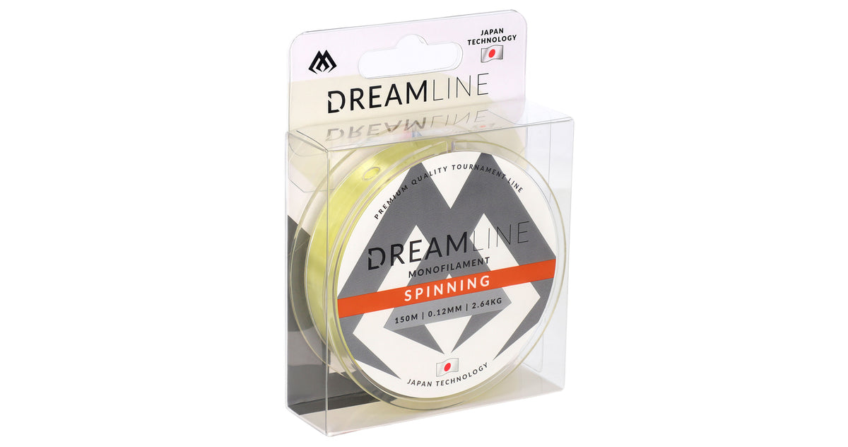 Mikado Schnur - Dreamline Spinning - 0.26mm/8.91kg/150m - Gelb - 1 Spule