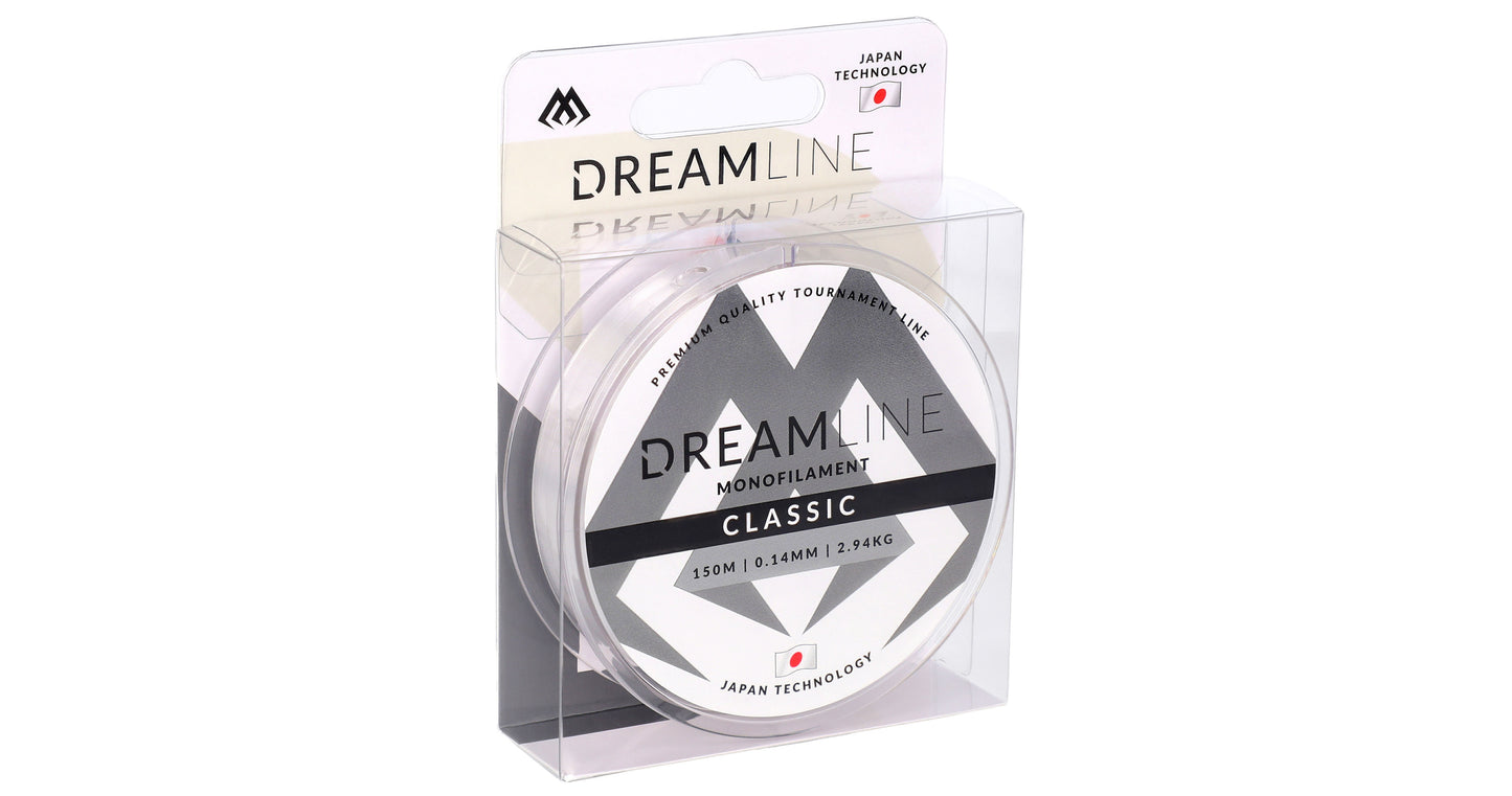 Mikado Schnur - Dreamline Classic - 0.22mm/5.72kg/150m - Transparent - 1 Spule