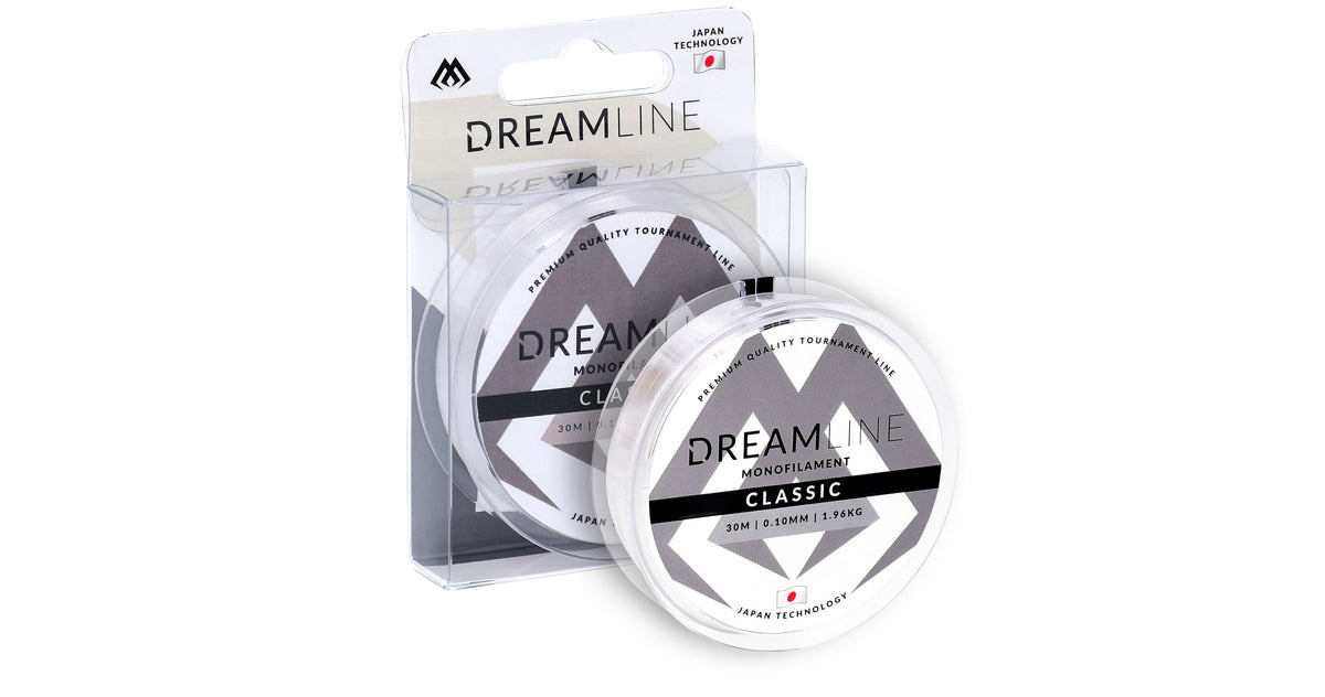 Mikado Schnur - Dreamline Classic - 0.18mm/4.43kg/30m - Transparent - 1 Spule