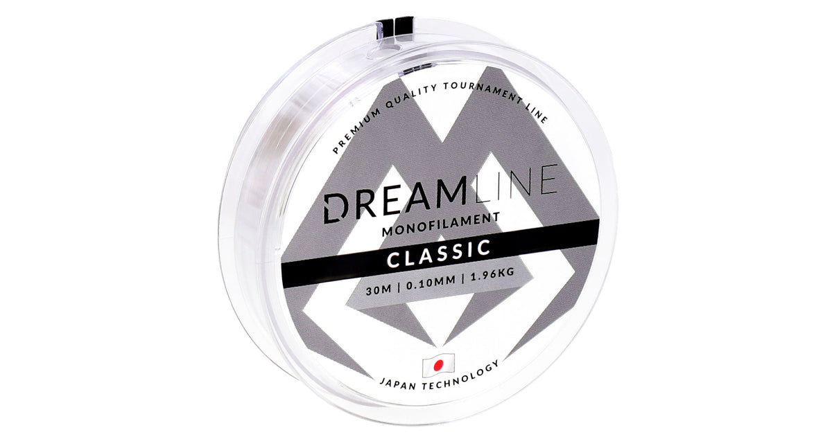 Mikado Schnur - Dreamline Classic - 0.20mm/4.57kg/30m - Transparent - 1 Spule