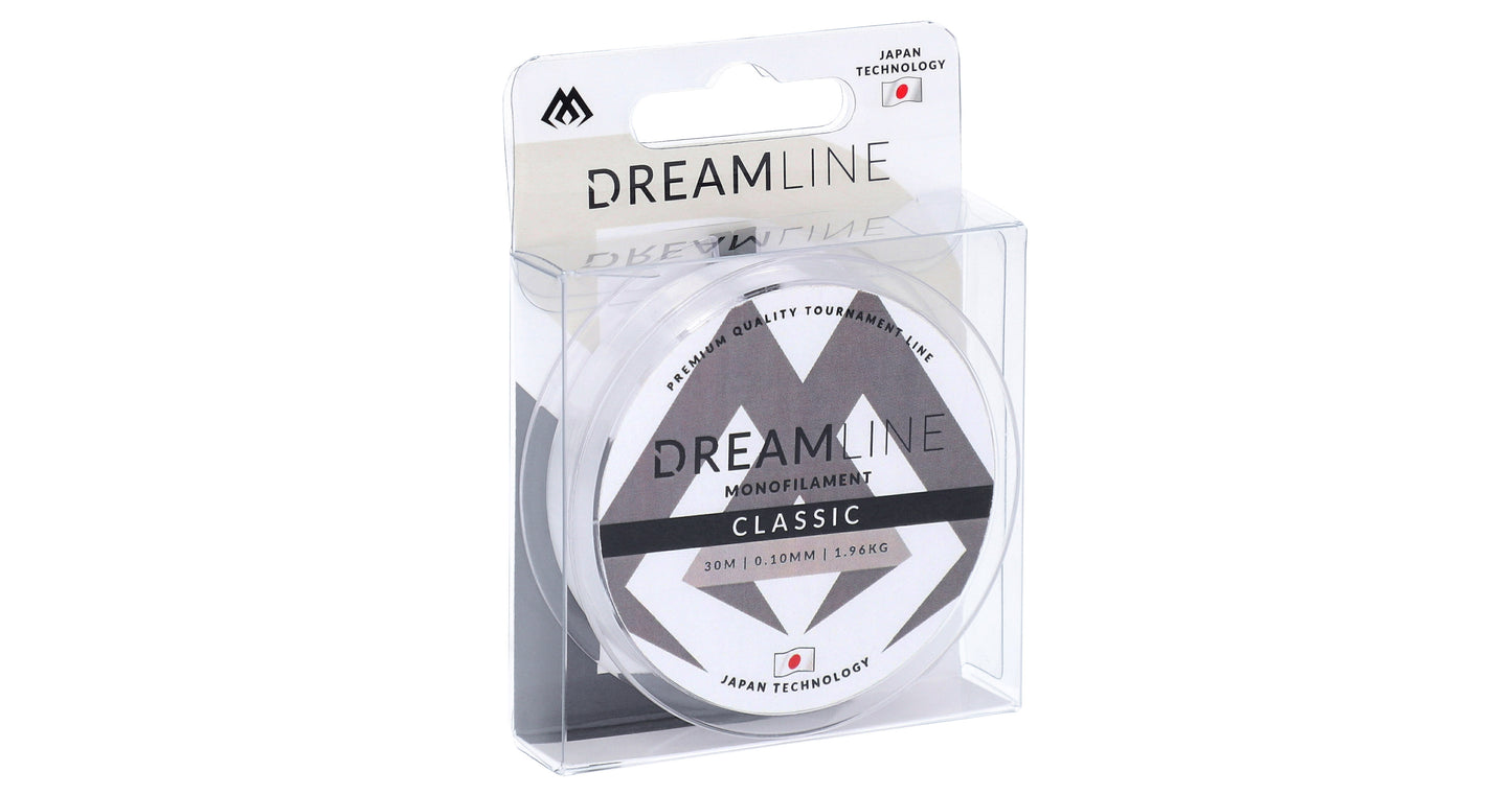 Mikado Schnur - Dreamline Classic - 0.18mm/4.43kg/30m - Transparent - 1 Spule
