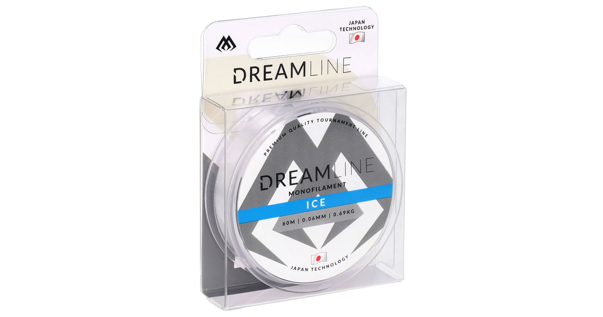 Mikado Schnur - Dreamline Ice - 0.06mm/0.69kg/60m - Transparent - 1 Spule