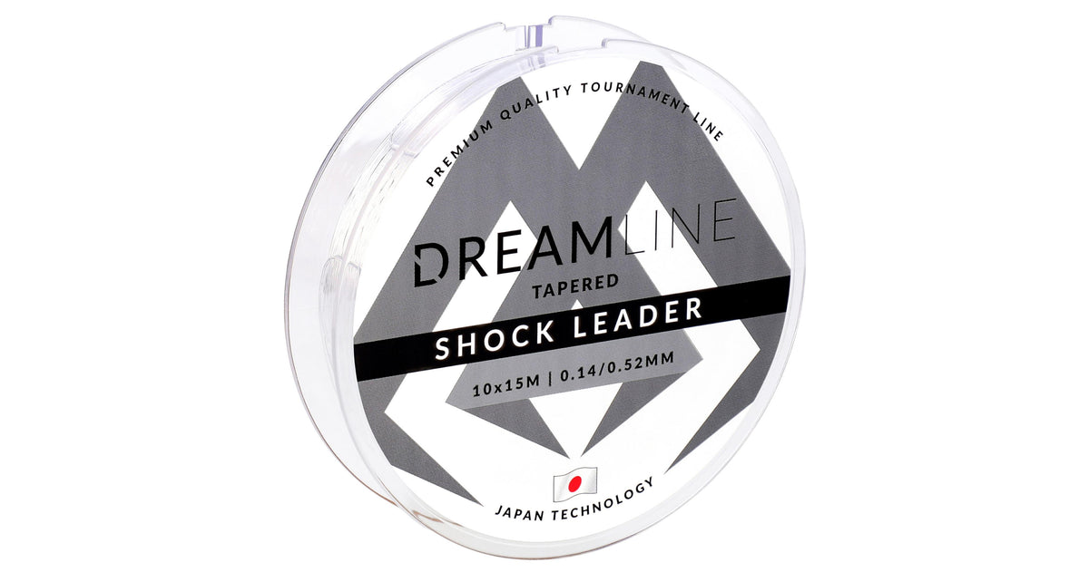 Mikado Schock-Leader - Dreamline Tapered Shock Leader 0.14-0.52mm/10x15m - 1 Spule