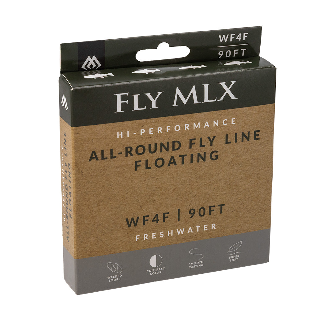Mikado Fliegenschnur - Fly Mlx Hi-Performance WF4F/90ft - Schwimmend - 1 Spule