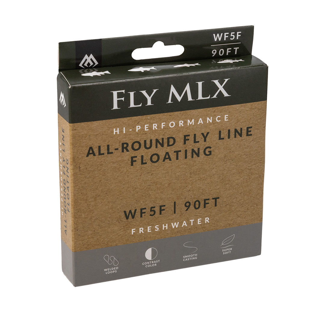 Mikado Fliegenschnur - Fly Mlx Hi-Performance WF5F/90ft - Schwimmend - 1 Spule