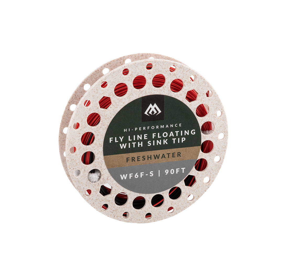 Mikado Fliegenschnur - Fly Mlx Hi-Performance WF6F-S/90ft - Schwimmend Mit Sinkender Spitze - 1 Spule