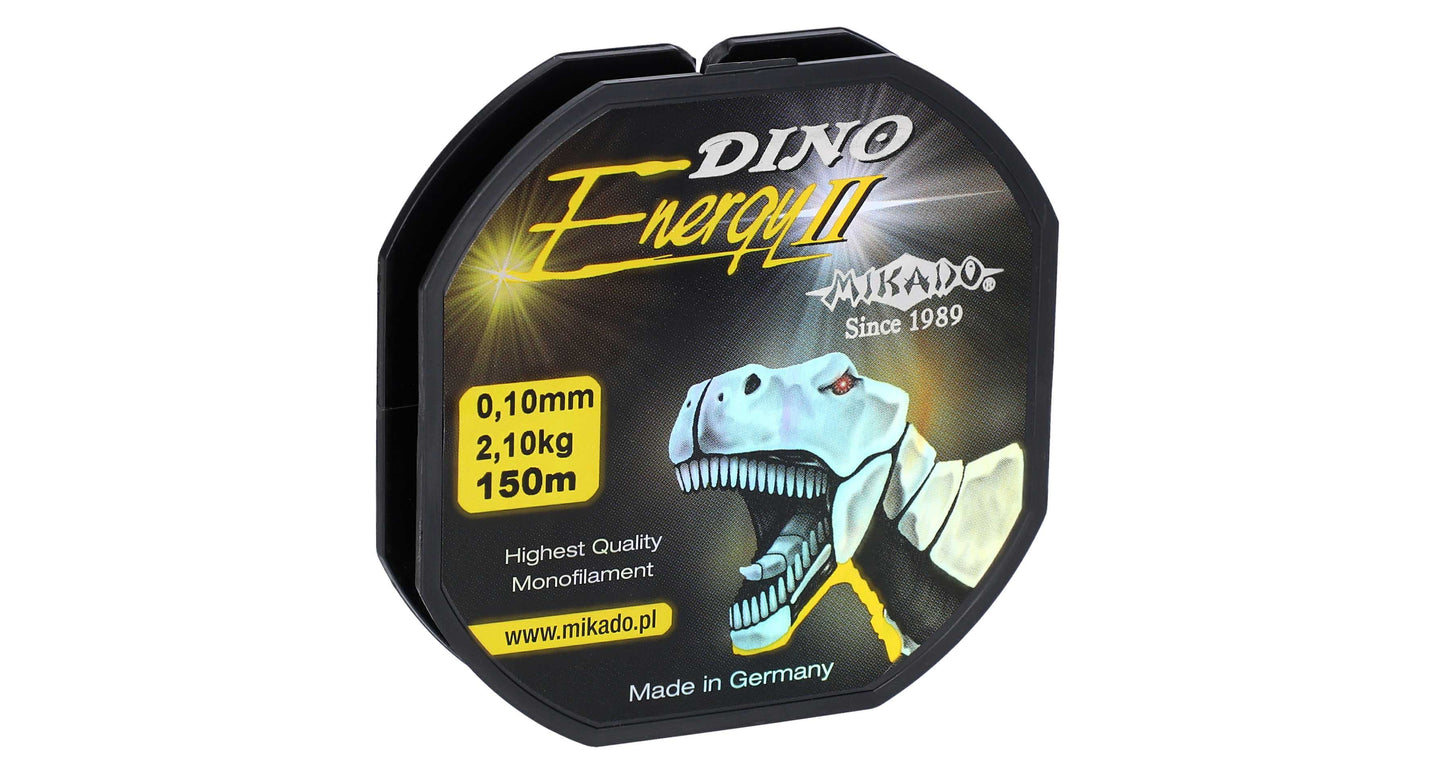 Mikado Schnur - Dino Energy Ii - 0.20mm/5.40kg/150m - 2 Spulen