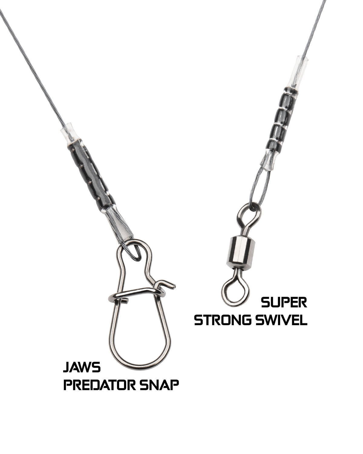 Mikado Leader - Dream Leader - Titanium 1x7 35cm/15LB/7kg - 2pcs