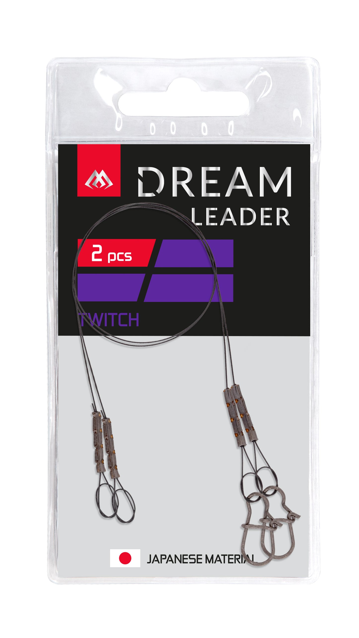 Mikado Leader - Dream Leader - Twitch 20cm/15LB/7kg - 2 Stk.