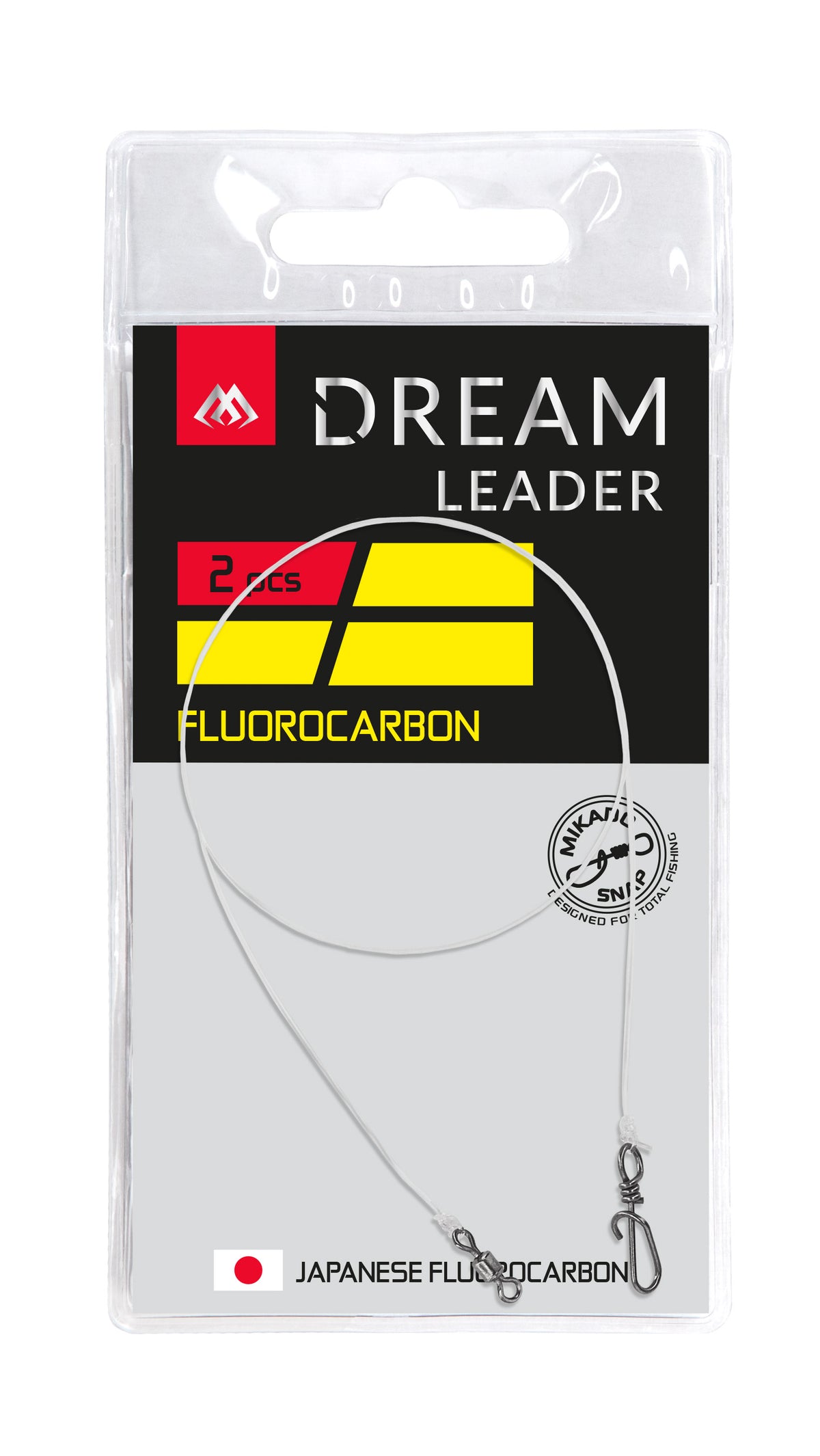 Mikado Leader - Dream Leader - Fluorocarbon 30cm/16LB/7,7kg - 2 Stk.