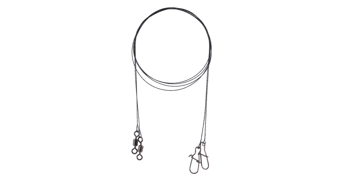 Mikado Tungsten-Leader - Jaws-Medium - 25cm/15kg - 2 Stk.
