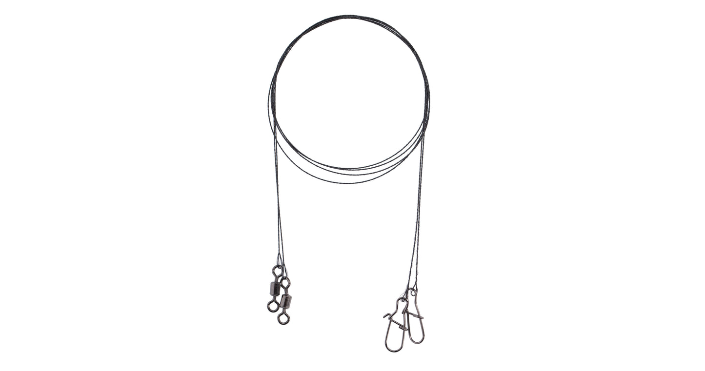 Mikado Tungsten-Leader - Jaws-Extralight - 25cm/2.5kg - 2 Stk.