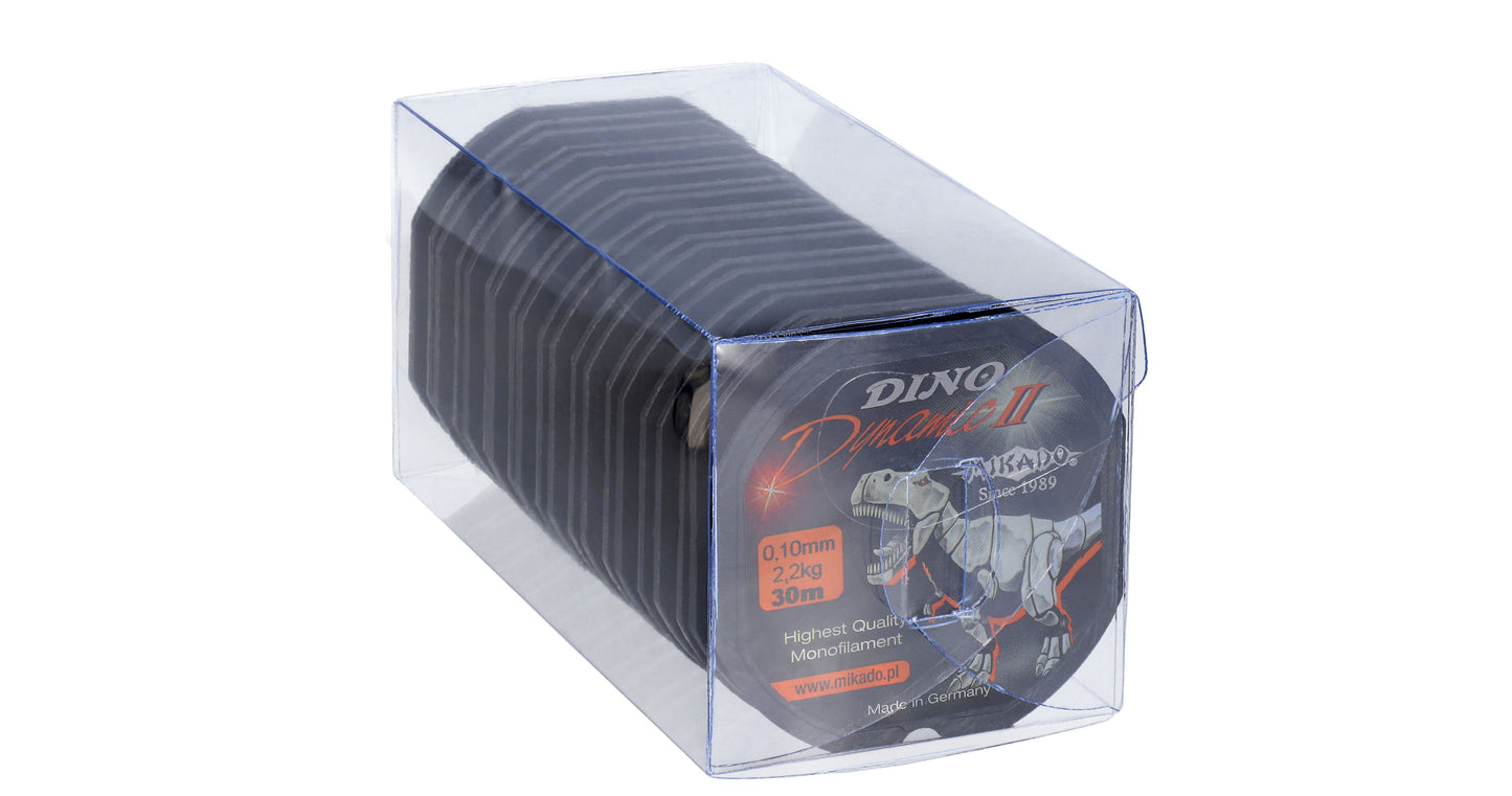 Mikado Schnur - Dino Dynamic Ii - 0.08mm/1.90kg/30m - 10 Spulen