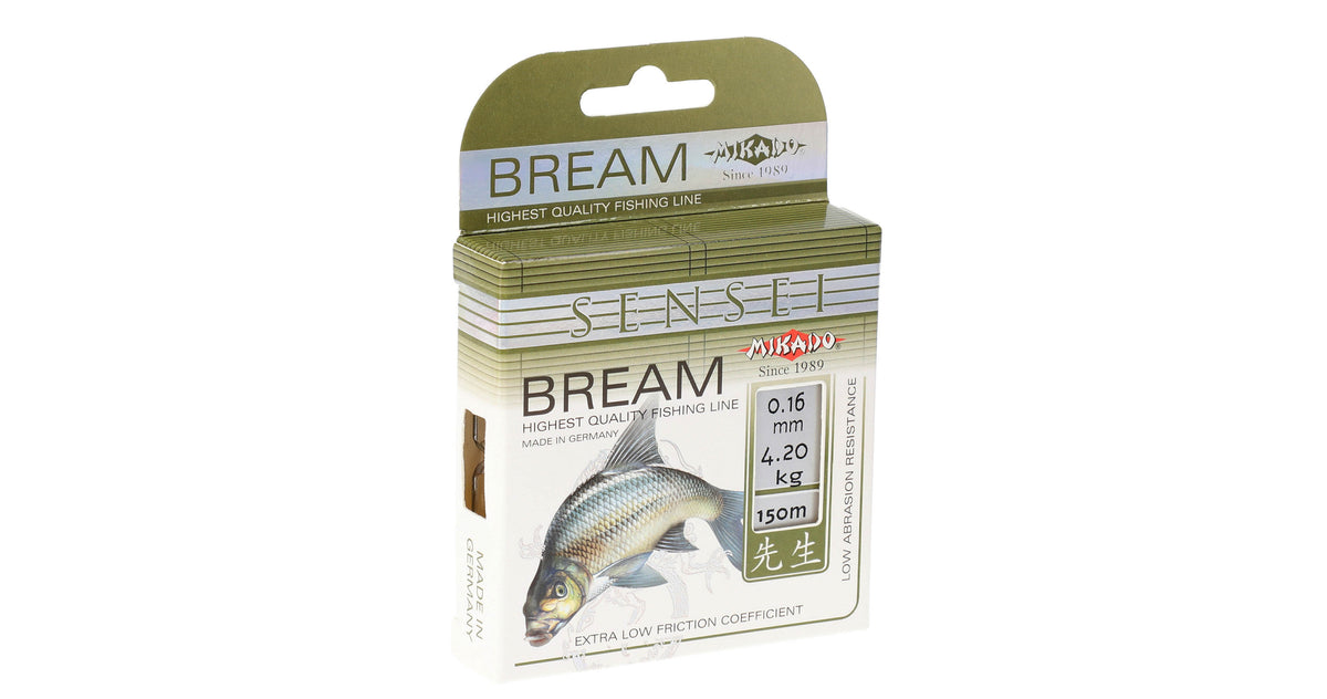 Mikado Schnur - Sensei Bream - 0.22mm/6.60kg/150m - 1 Spule